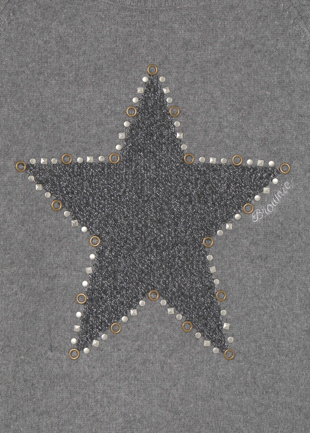Trui met sterren en studs