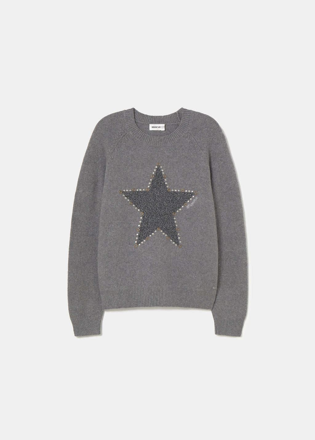 Trui met sterren en studs