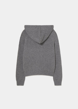 Veste en maille à capuche 20