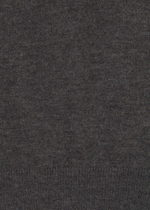 Maglia a coste con fascia in vita