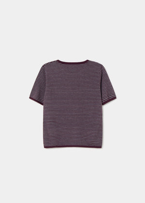 Lurex striped sweater