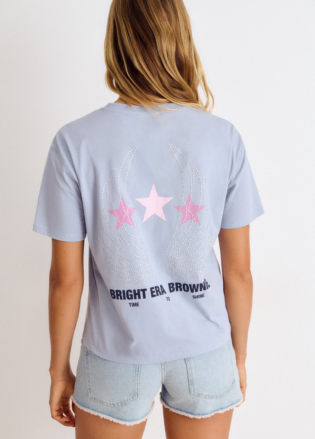 Studded wings t-shirt