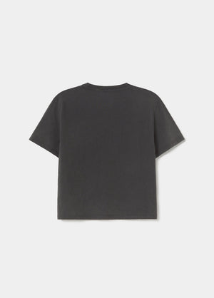 Washed t-shirt glitter wings