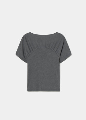 T-Shirt mit Nieten am Vorderteil
