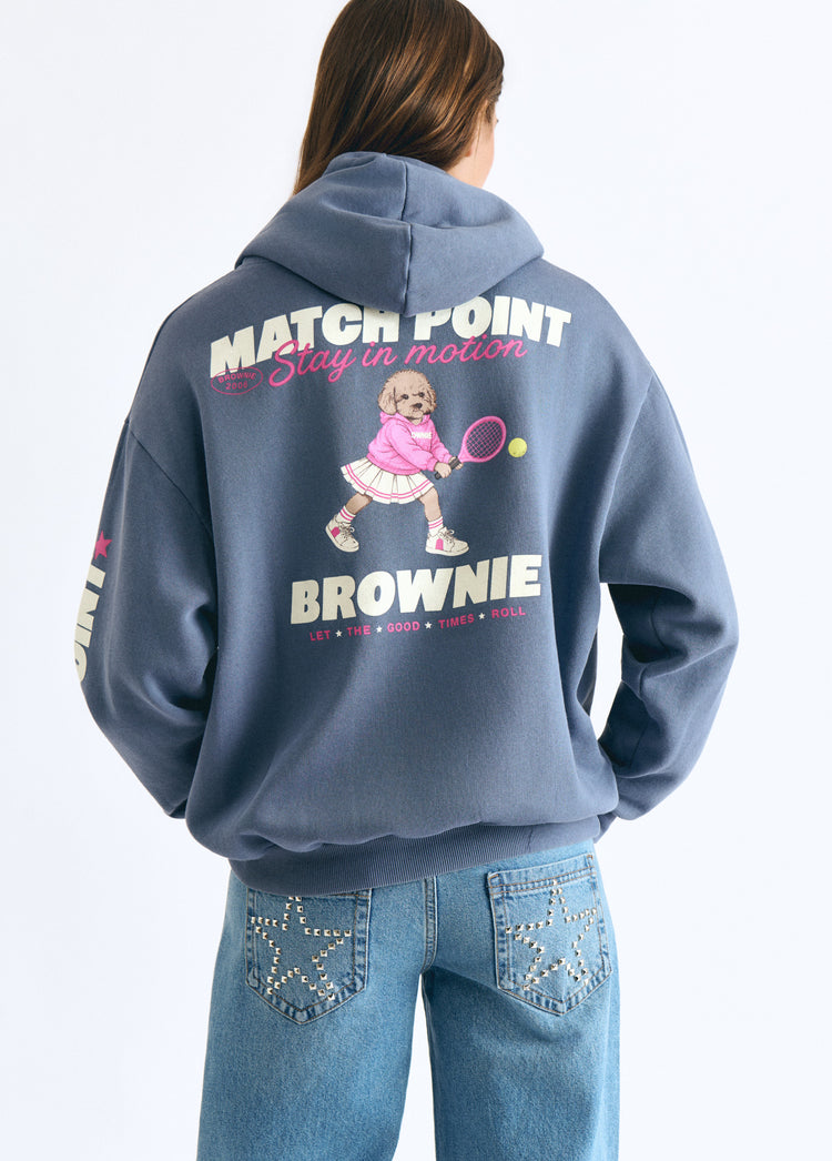 Hoodie met print