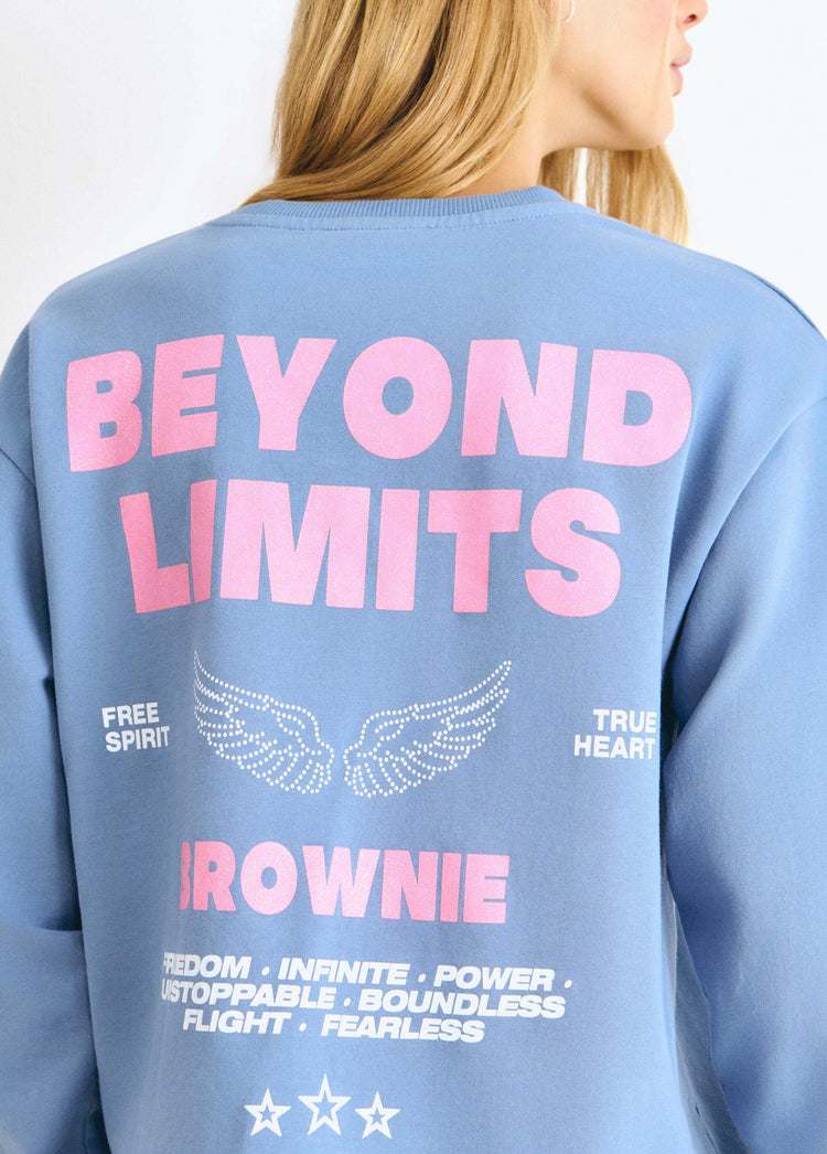 Star print sweatshirt
