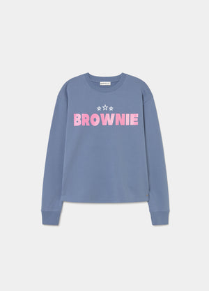 Star print sweatshirt