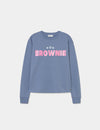 Sweatshirt com estampado de estrelas