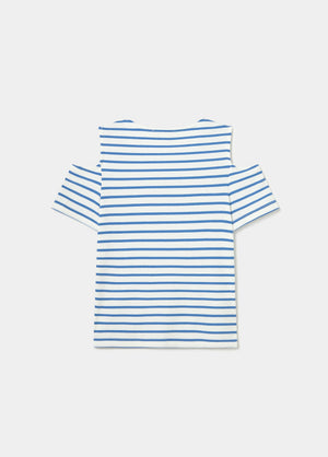 Camiseta cut-out hombro