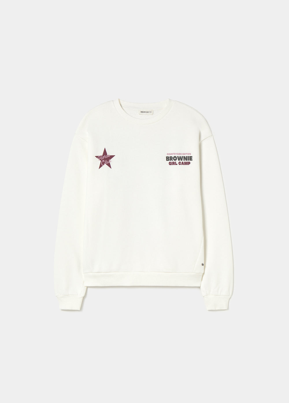 Glitter horse print sweatshirt
