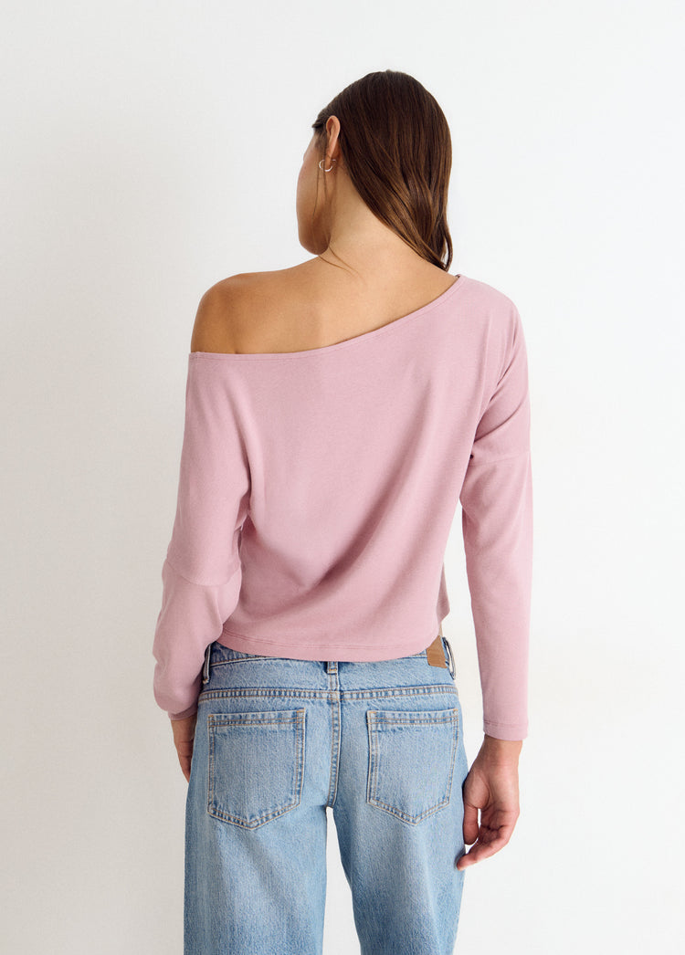 Studded V-neck T-shirt