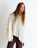 Feine Strickcape