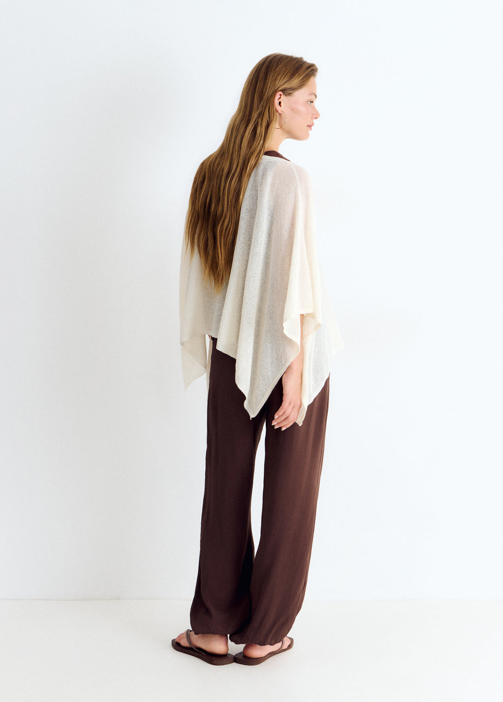 Mantella in maglia fine
