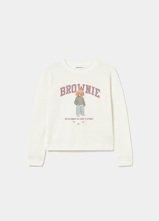 Jersey print perrito brownie
