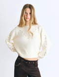 Pullover mit Nieten