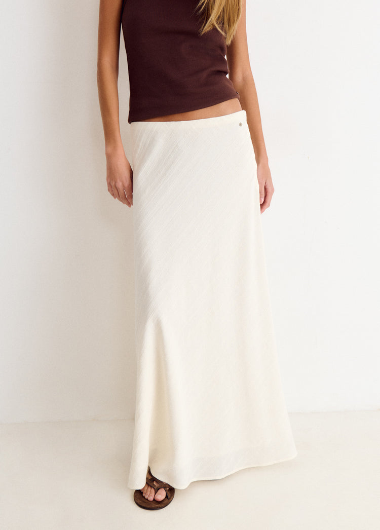 Falda larga rústica