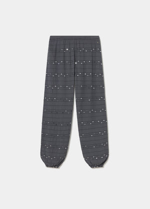 Sequin harem pants