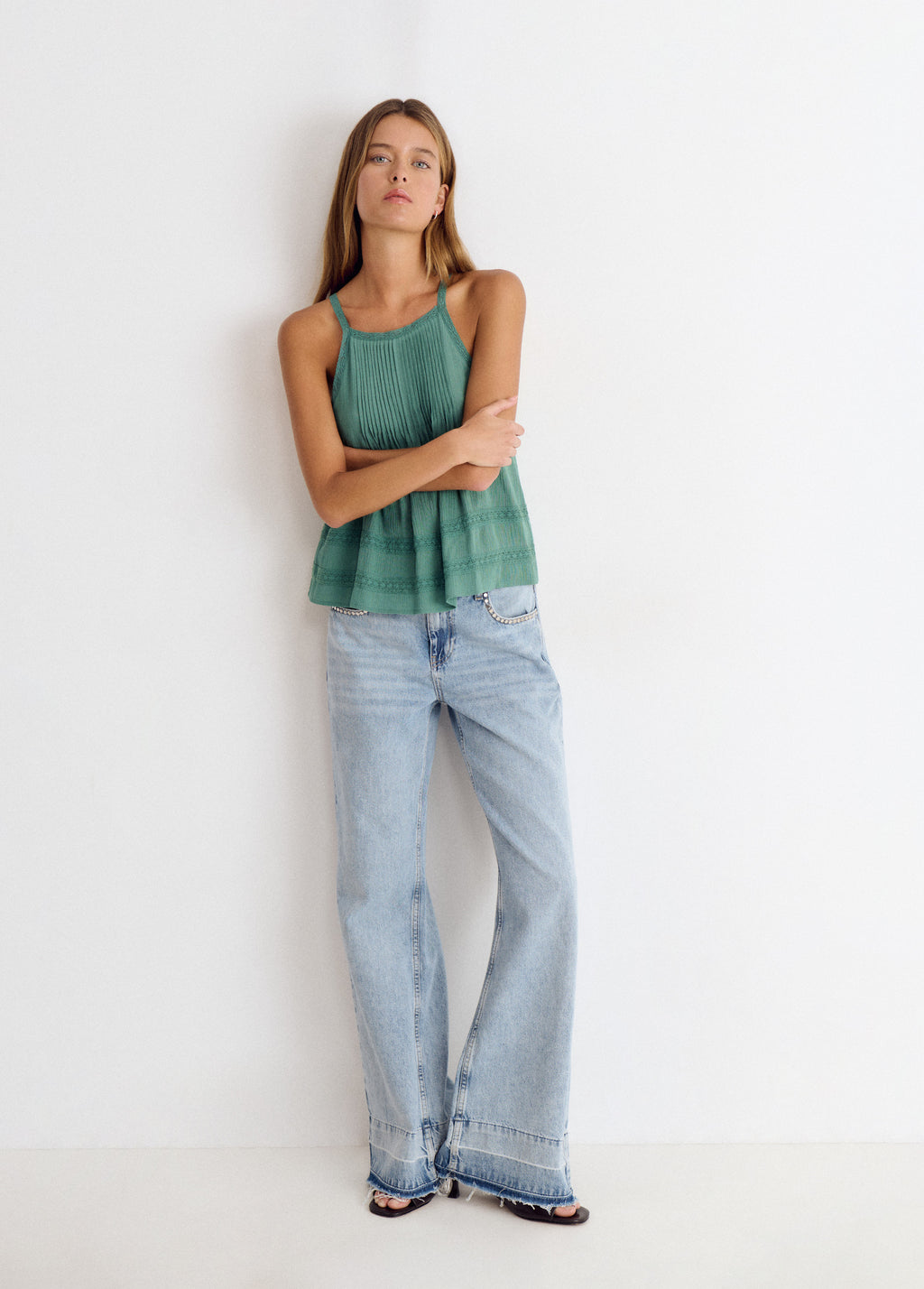 Top halter jaretas