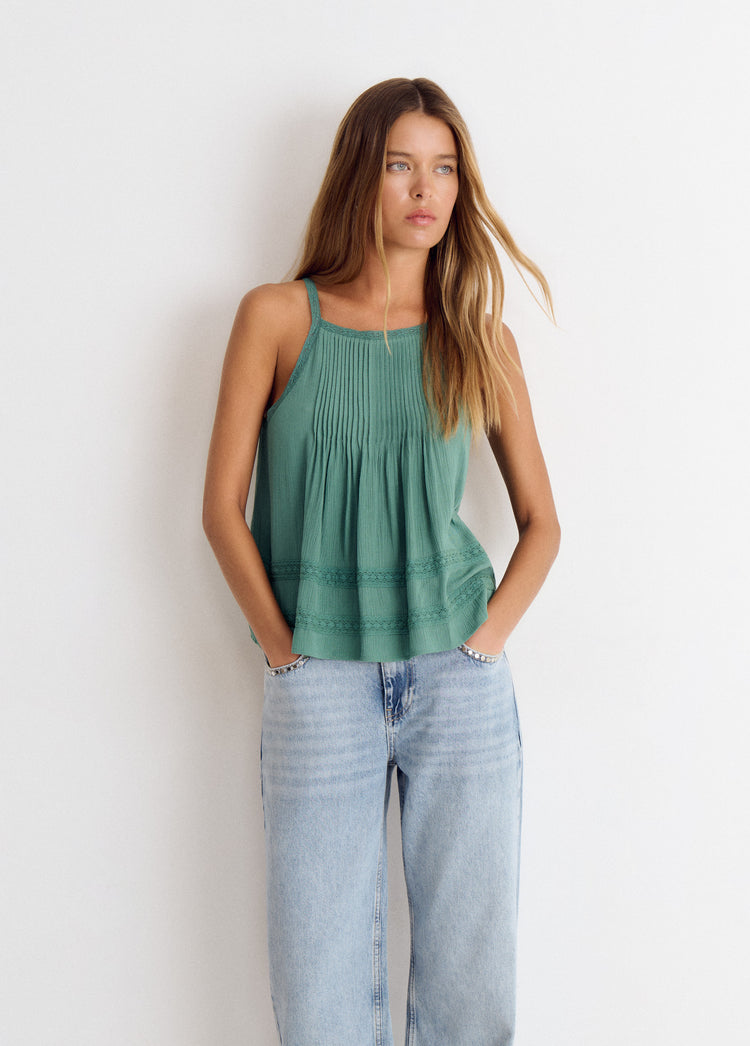 Top halter jaretas