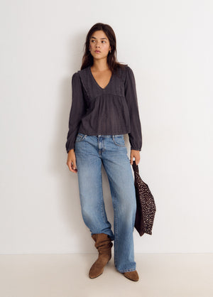 Blouse à manches longues