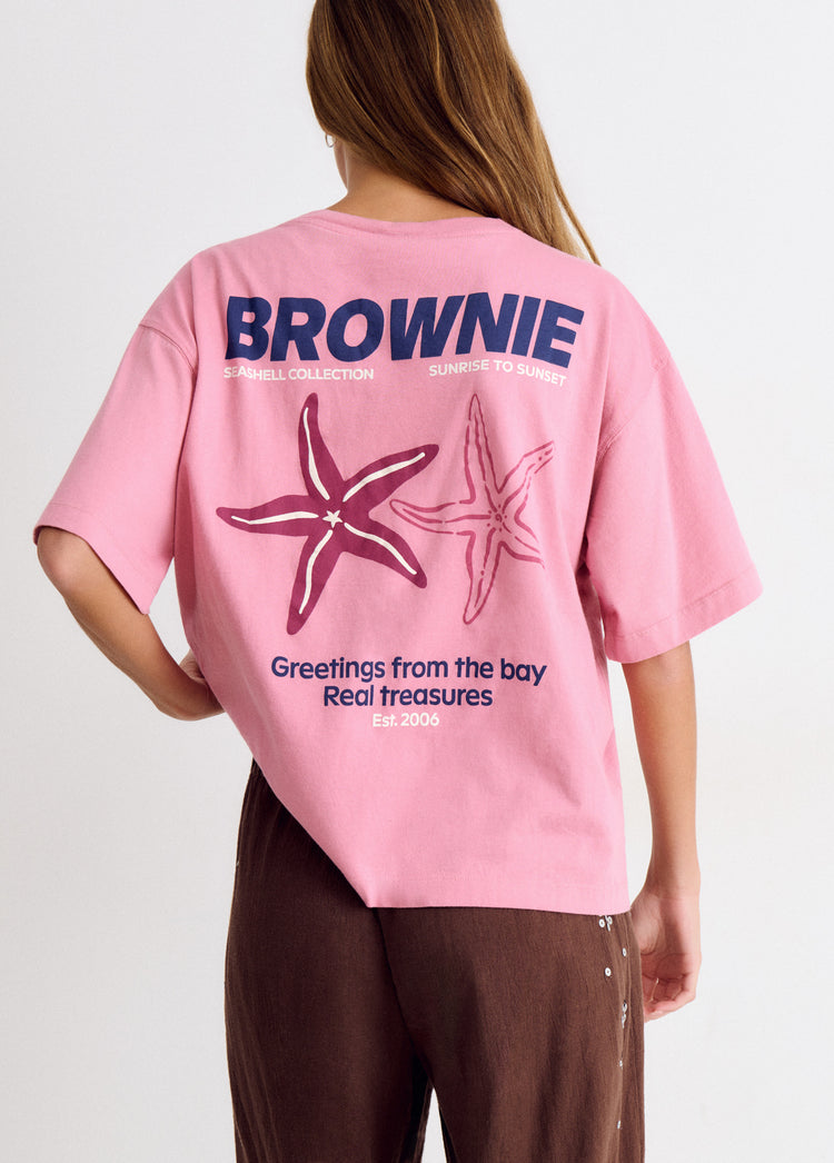 T-shirt stampa marina