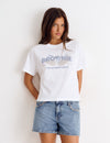 Glitter Wings Print T-shirt