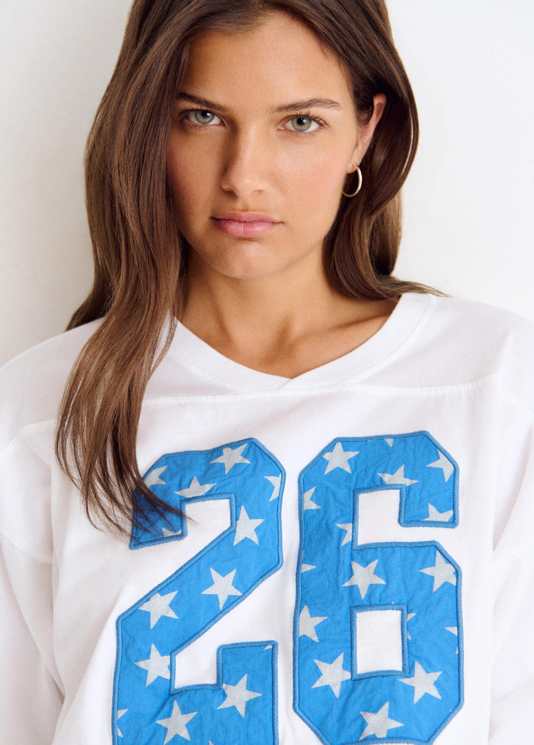 World Cup number patch T-shirt