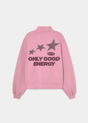 Sudadera cremallera print