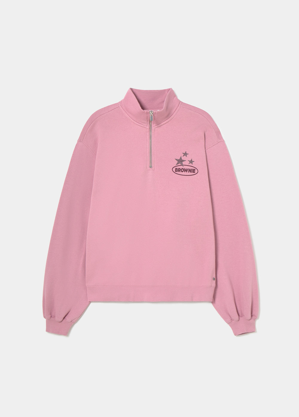Sudadera cremallera print