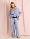 Pijamas rayas azul