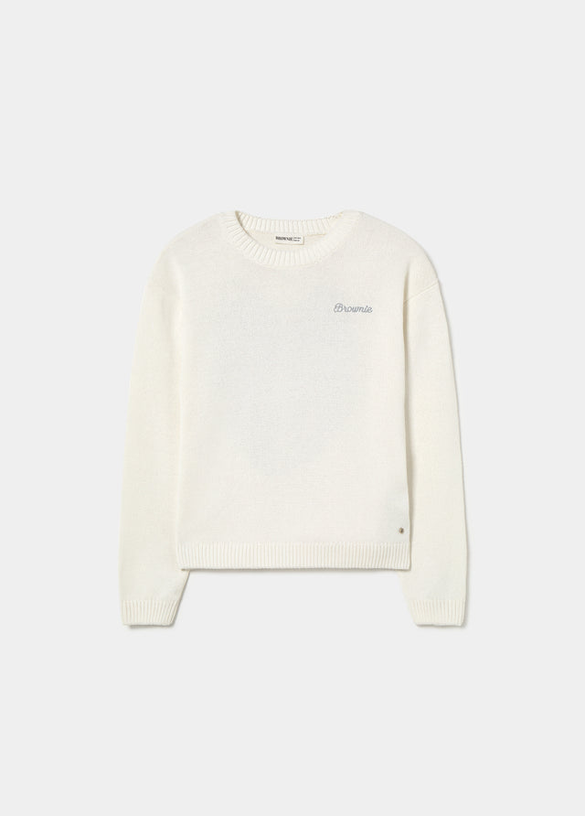 Pull avec ailes et clous dans le dos