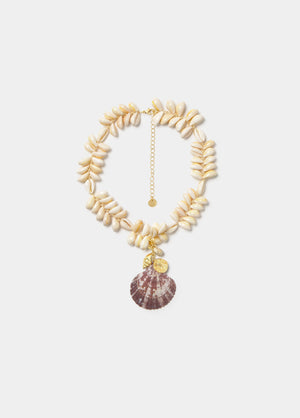 Collar grande concha