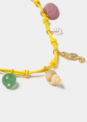 Collar piezas marinas