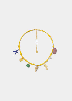 Collar piezas marinas