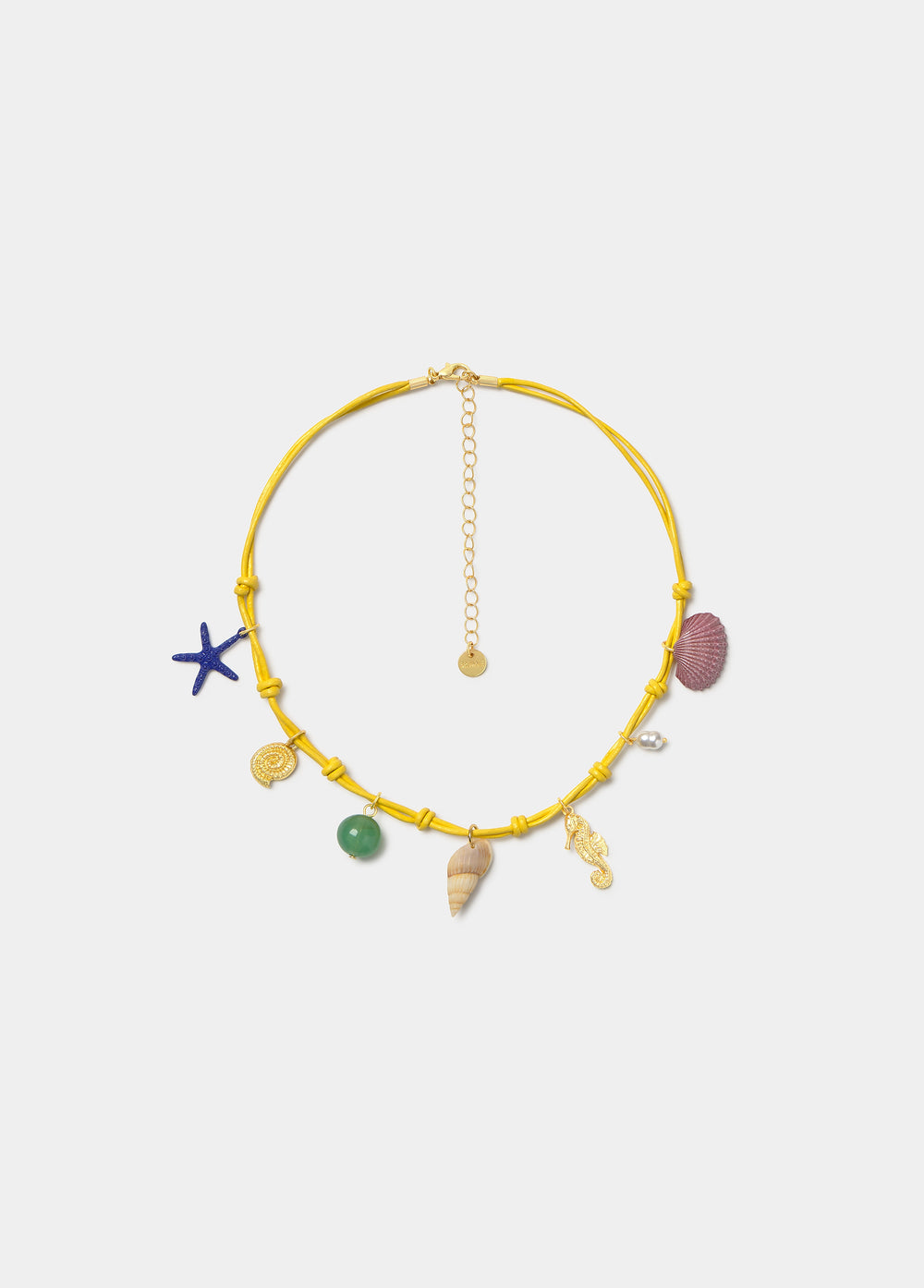 Collana pezzi marini