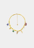 Collana pezzi marini