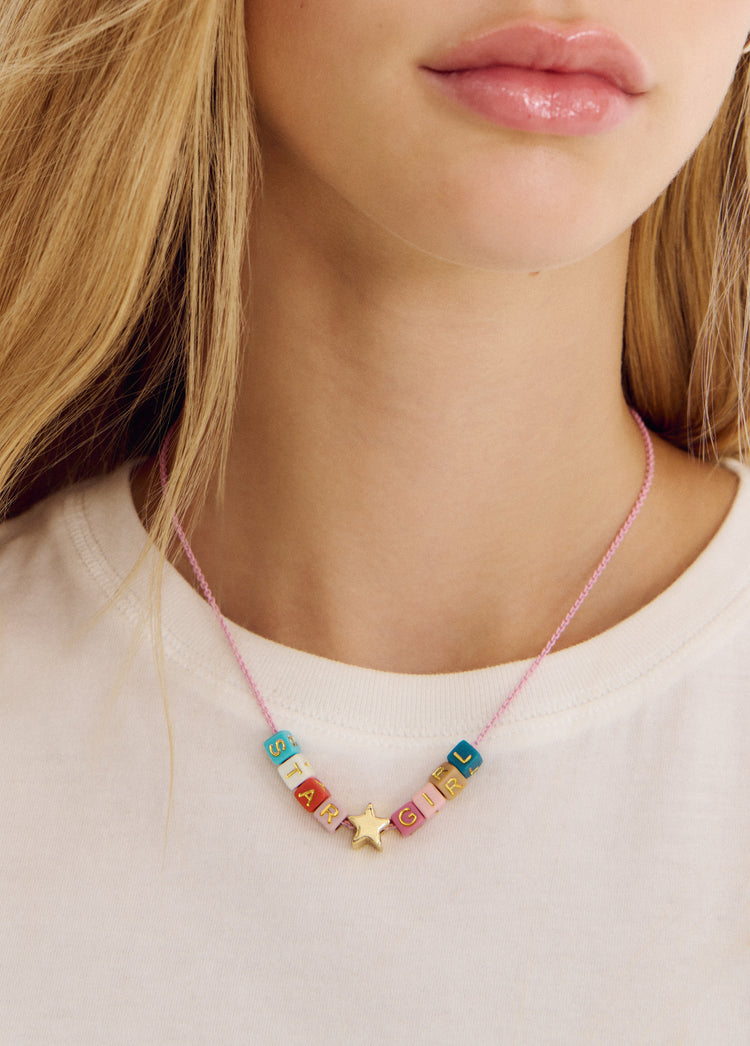 Collar dados letras