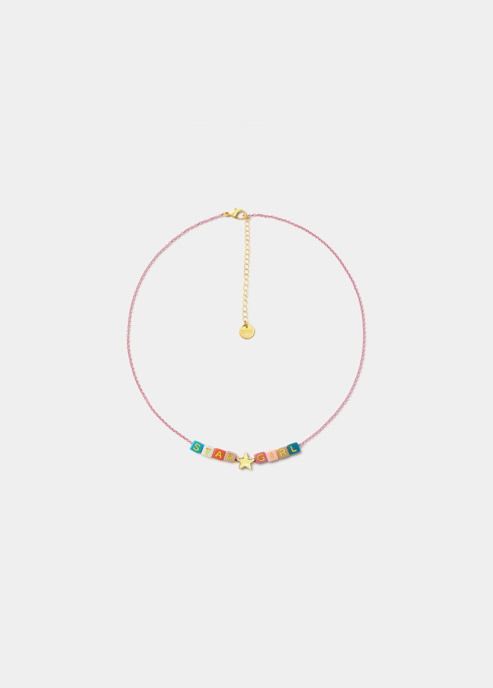 Collier dés lettres