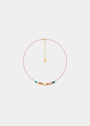 Collar dados letras