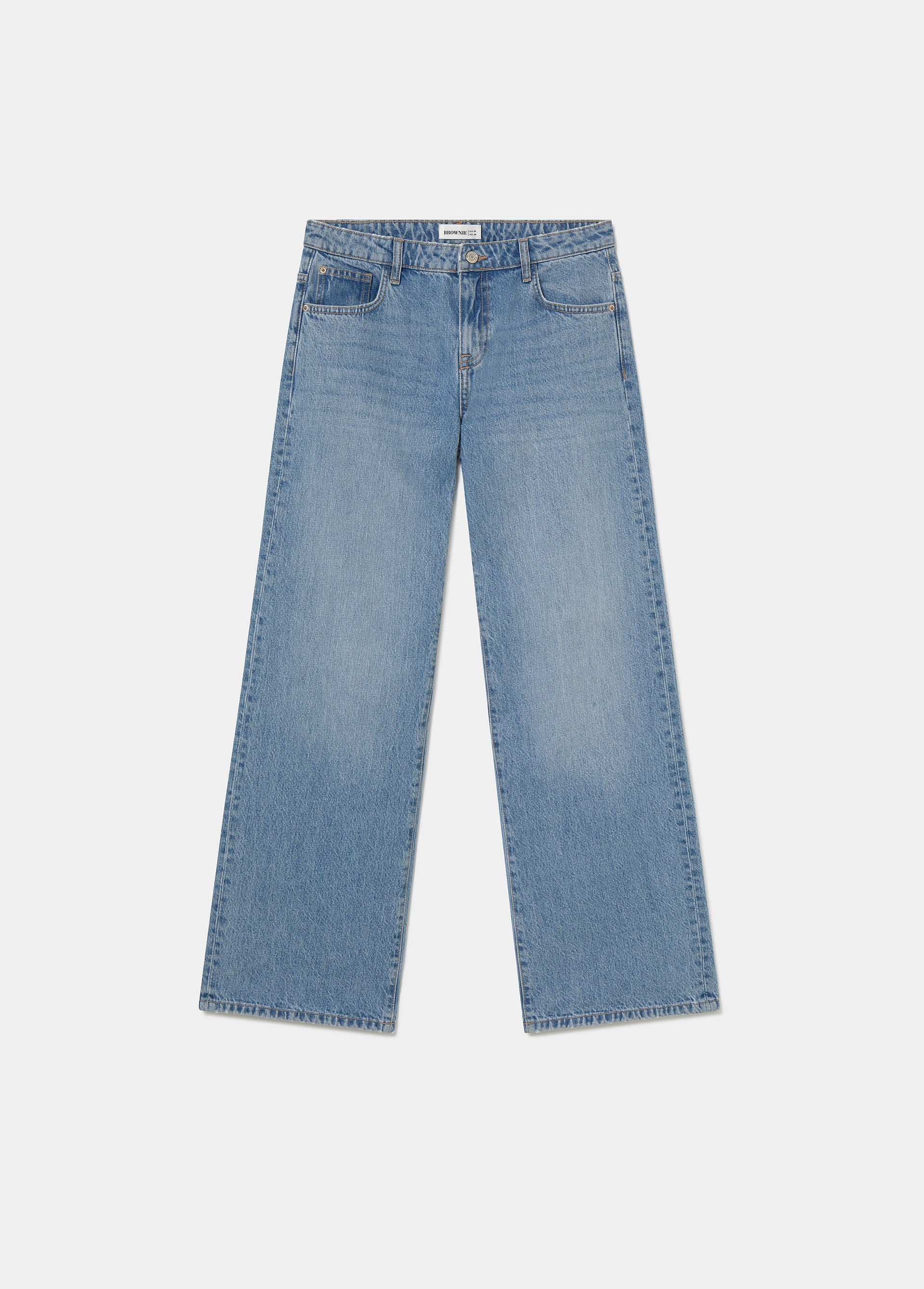 Jeans 5 bolsillos basico