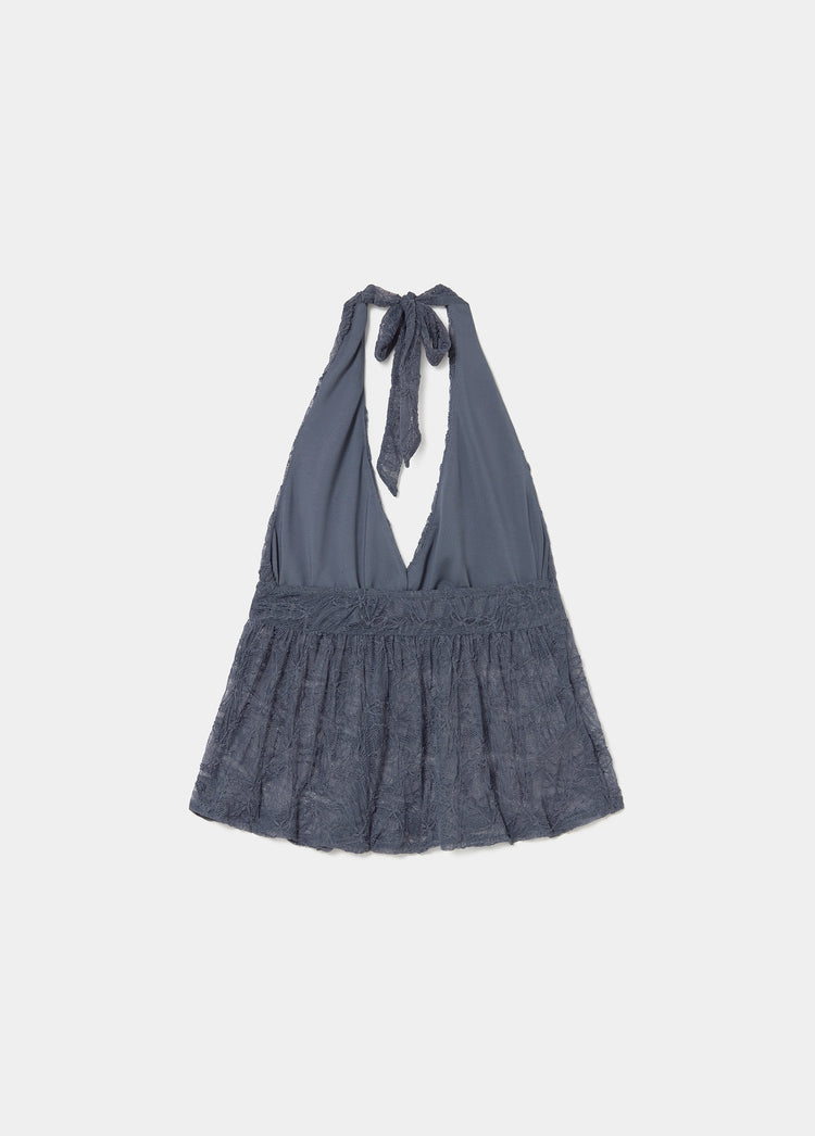 Top halter lace