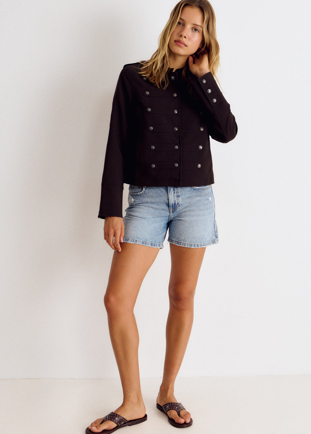Chaqueta abotonada