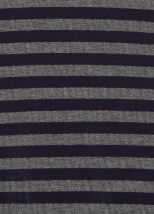 Gestreiftes Cut-out-T-Shirt
