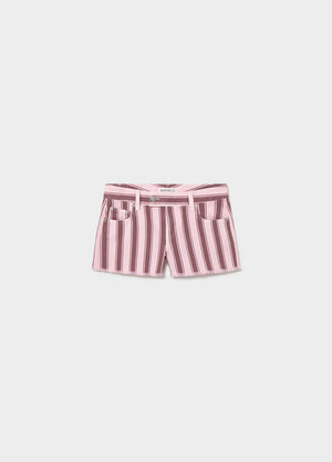 Kurze rosa Streifen