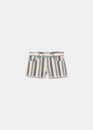 Short stampato righe