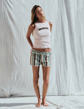 Shorts mit Streifenmuster