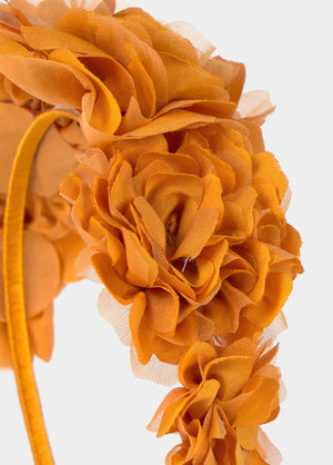 Tulle flower headband