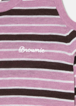 Jersey hombros descubiertos rayas
