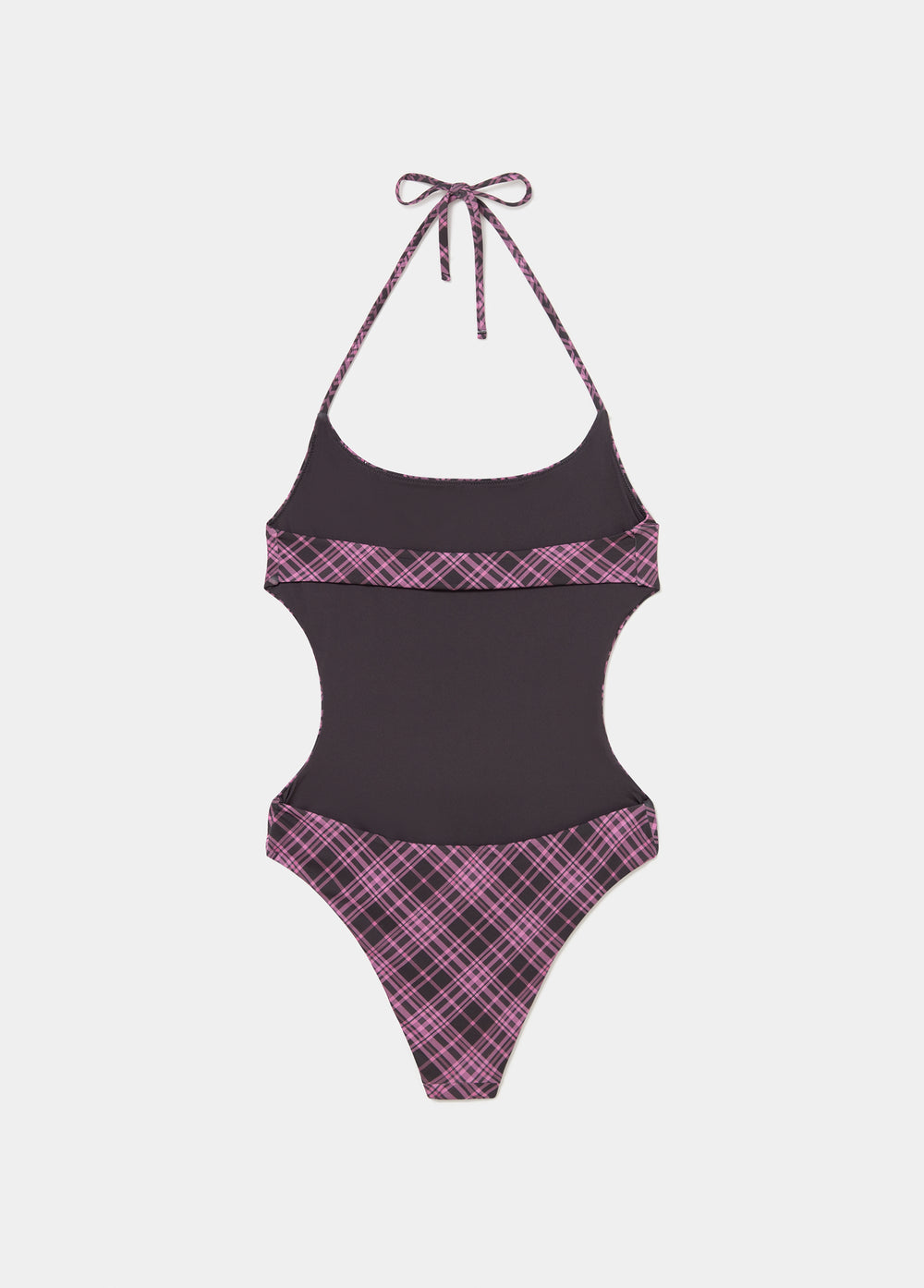 Checkered swimsuit