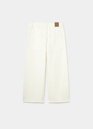 Cropped culotte Trouser